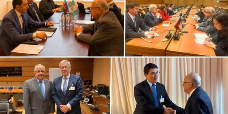 Ministro de Relaciones Exteriores de Guatemala sostiene reuniones bilaterales con altas autoridades de Chile, Azerbaiyán y Kirguistán