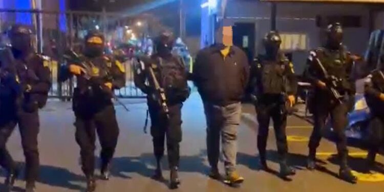 Capturan a presunto narcotraficante solicitado en extradición a EE. UU.