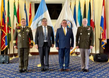 Ministro Jiménez expone en Washington estrategia y logros en seguridad