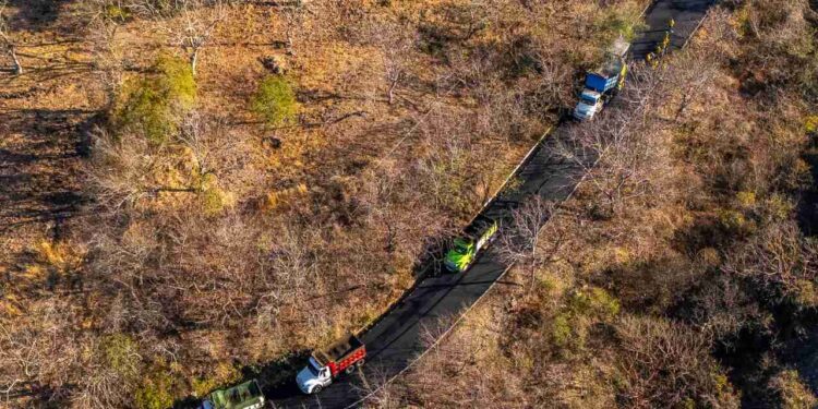 Más de 50 mil pobladores transitan en una carretera mejorada entre Ipala y San Luis Jilotepeque