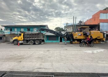 Avanza el mejoramiento de la carretera que conecta a Guatemala con Belice