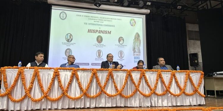 Vicecanciller de Guatemala participa en la inauguración del VIII Congreso Internacional de Hispanismo, en India