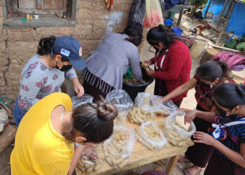 Integrantes del CADER aprenden a cultivar hongo ostra