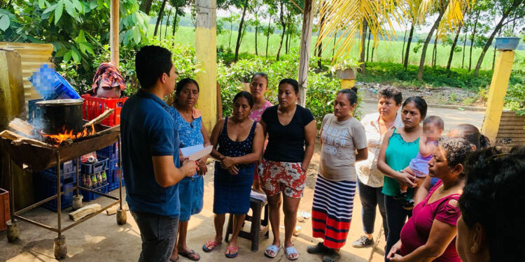 Promueven el consumo de tubérculos y la agricultura familiar en San Andrés Villa Seca