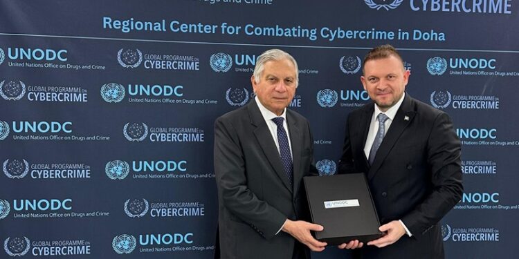 Misión Diplomática de Guatemala en Qatar aborda con la UNODC asuntos de cooperación en combate a la ciberdelincuencia