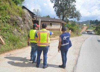 CIV da seguimiento a proyecto vial en Alta Verapaz