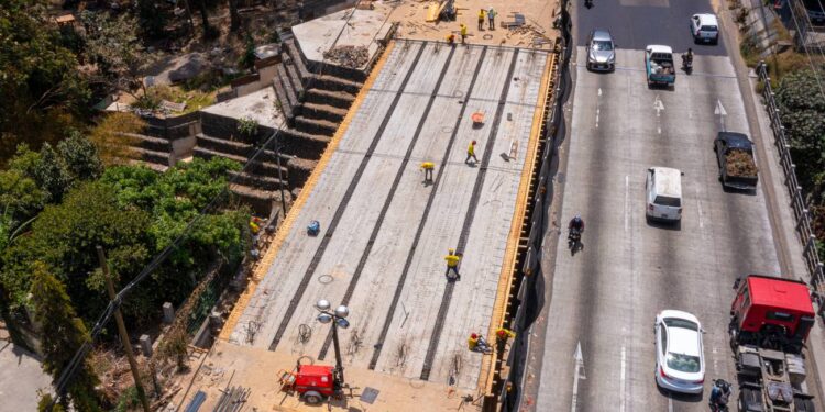 Segundo puente en Villa Nueva avanza hacia su habilitación