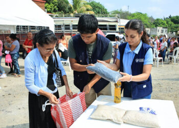 Entregan asistencia alimentaria en San José del Golfo