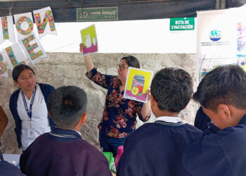 Estudiantes aprenden de agricultura familiar y su vínculo con la nutrición