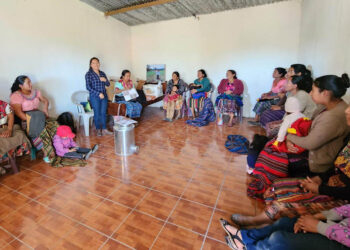 Productoras de Totonicapán fortalecen conocimientos en manejo de postcosecha y agricultura familiar