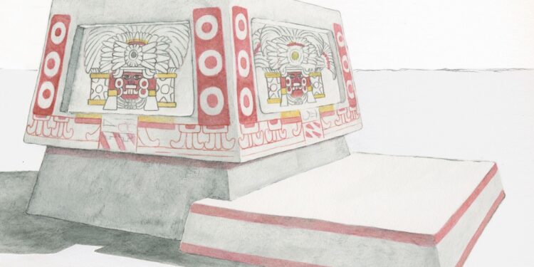 Investigadores descubren un altar de estilo teotihuacano en Tikal