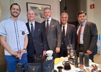 Misión Diplomática participa en evento de promoción de café y ron guatemalteco en Suecia