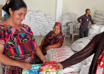 Familias trabajan por el desarrollo de sus comunidades en Salcajá