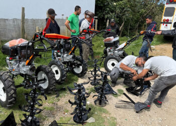 Productores jalapanecos de papa beneficiados con insumos y capacitación