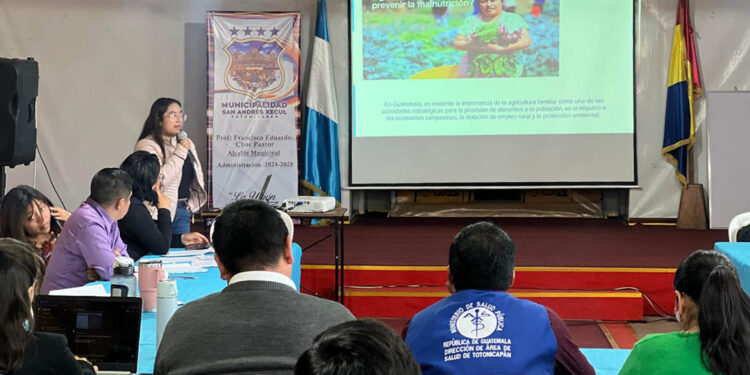 Promueven la agricultura sensible a la nutrición en Totonicapán