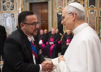 Embajada de Guatemala ante la Santa Sede participa en saludo del Papa León XIV al Cuerpo Diplomático