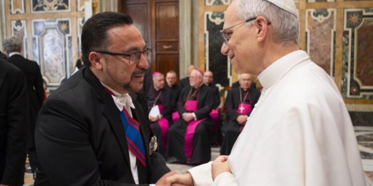Embajada de Guatemala ante la Santa Sede participa en saludo del Papa León XIV al Cuerpo Diplomático
