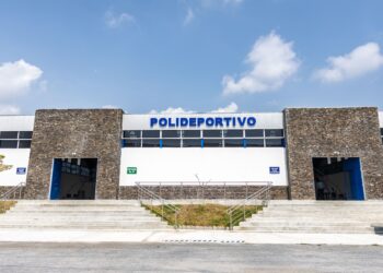 Polideportivo en Barrio La Cancha en Morales, Izabal fue inaugurado