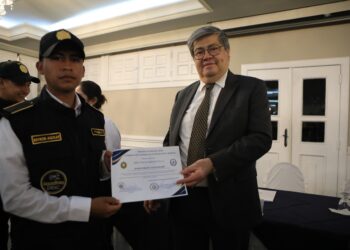 Ministro Jiménez: “una policía más profesional, es una Guatemala más segura”