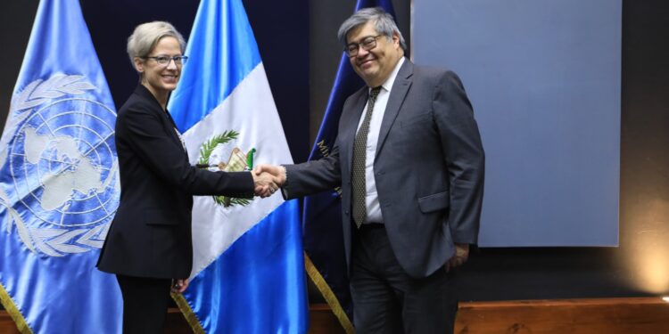 Ministro Jiménez recibe en el Mingob a la Relatora Especial de la ONU