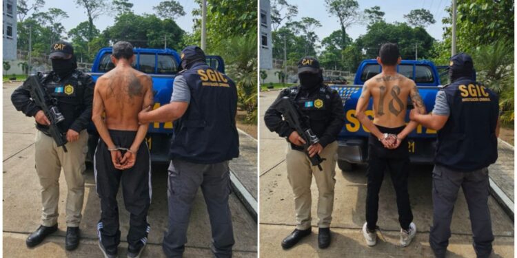 Remiten a peligrosos pandilleros salvadoreños interceptados en Ayutla, San Marcos