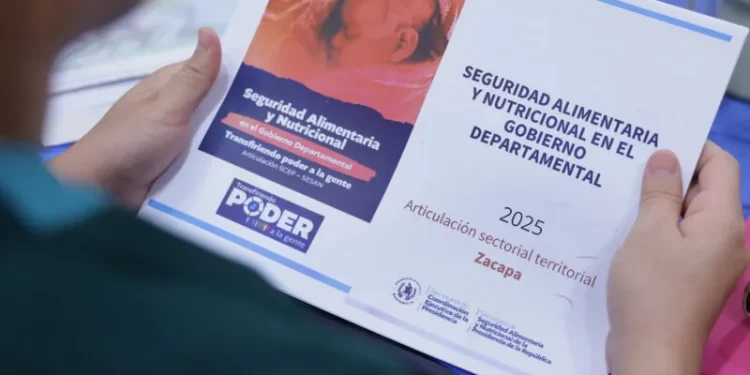 Gobierno impulsa respuesta coordinada en Zacapa para abordar la seguridad alimentaria y nutricional