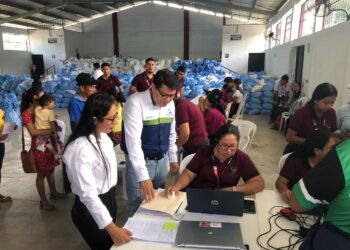 Entregan raciones alimentarias en La Libertad