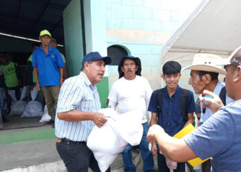 Familias trabajan por el desarrollo de comunidades en Santa Cruz Muluá