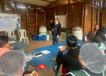 Fortalecen capacidades en huertos familiares y aprovechamiento de la papa