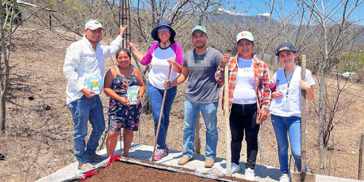 Impulsan implementación de huertos familiares en Sansare