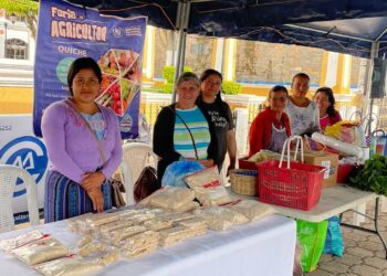 Impulsan producciones de agricultoras de Quiché