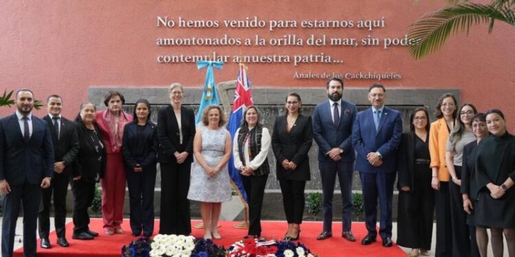Guatemala y Australia promueven acciones conjuntas para impulsar el diálogo político, económico y de cooperación