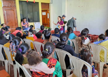 Pilones de hortalizas y capacitaciones fortalecen seguridad alimentaria en Comitancillo