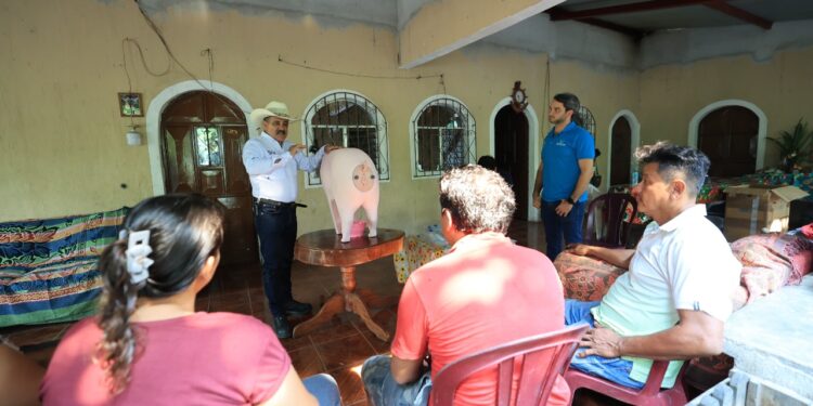 Porcicultores de la Costa Sur fortalecidos en mejoramiento genético y producción animal