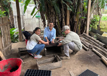 Promueven establecimiento de huertos familiares en Sacatepéquez