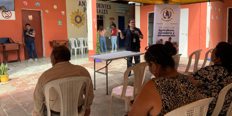 Se impulsan acciones por la seguridad alimentaria y nutricional en Amatitlán