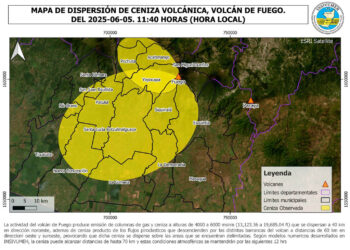 Se monitorean cultivos de 16 municipios ante alerta anaranjada por actividad volcánica