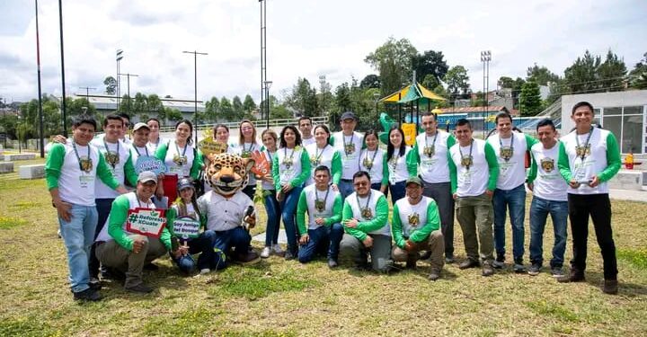 Programa “Sembrando Huella” fue inaugurado en Parque de la Paz, en Cobán