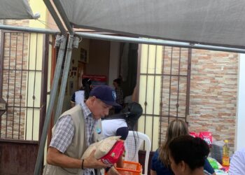 Inició entrega de alimentos a familias vulnerables de Samayac