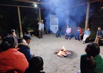 Conversatorio sobre “La Llorona” en San Andrés Semetabaj