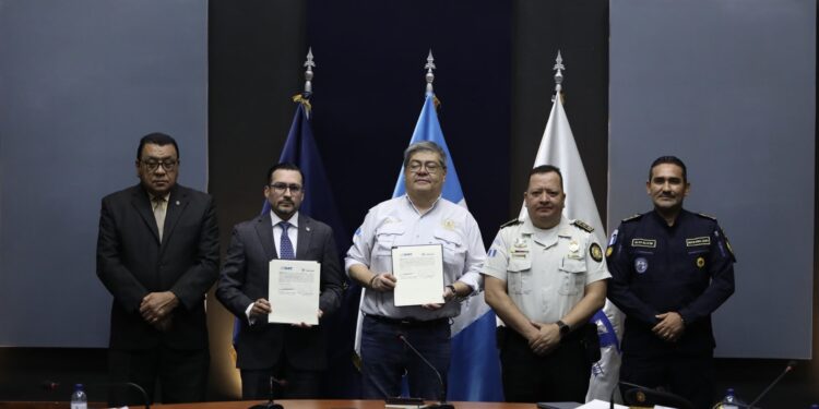 Ministerio de Gobernación firma convenio interinstitucional con la Superintendencia de Administración Tributaria