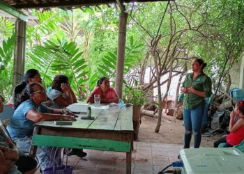 Agricultoras de Zacapa aprenden del consumo de hortalizas y de huertos familiares