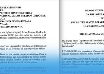 Memorando de Entendimiento entre la Oficina de Aduanas y Protección Fronteriza del Departamento de Seguridad Nacional de los Estados Unidos de América y el Ministerio de Gobernación de Guatemala relativo al Programa de Seguridad Conjunta