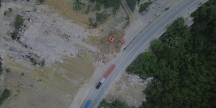 CIV define plan técnico para estabilizar talud en km 61 de la CA-9 Norte
