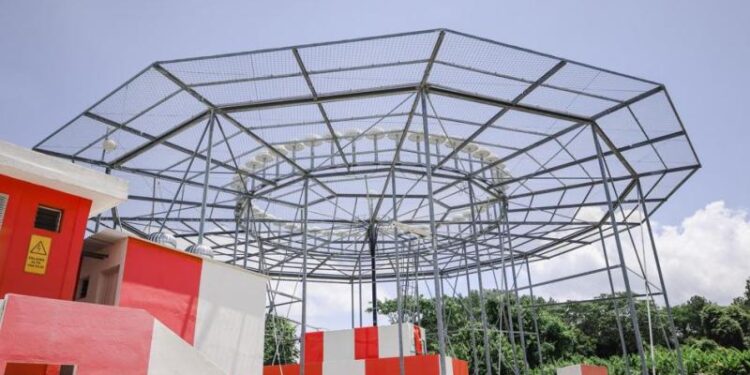 Moderno VOR en Puerto Barrios permite a aeronaves determinar su ubicación y trayectoria durante el vuelo