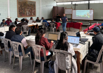 Fortalecen capacidades de análisis agroclimático en Quiché