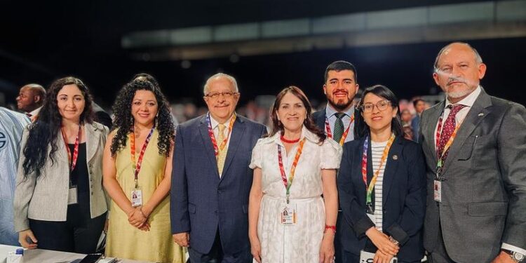 Canciller Carlos Ramiro Martínez Alvarado participa en la Cuarta Conferencia Internacional sobre Financiación para el Desarrollo