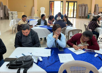 Realizan taller para fortalecer los menús escolares de Totonicapán