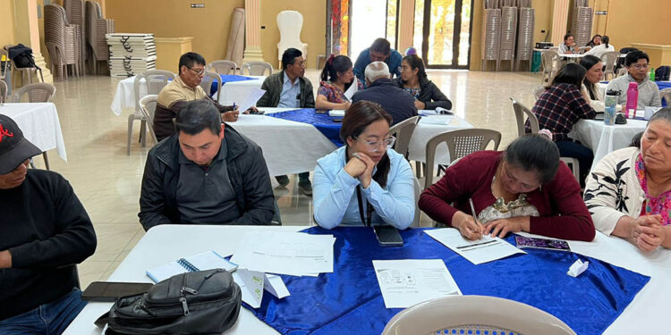 Realizan taller para fortalecer los menús escolares de Totonicapán