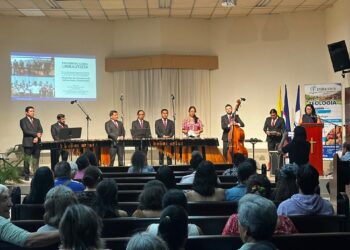 Marimba de Concierto de Bellas Artes representa a Guatemala en Colombia